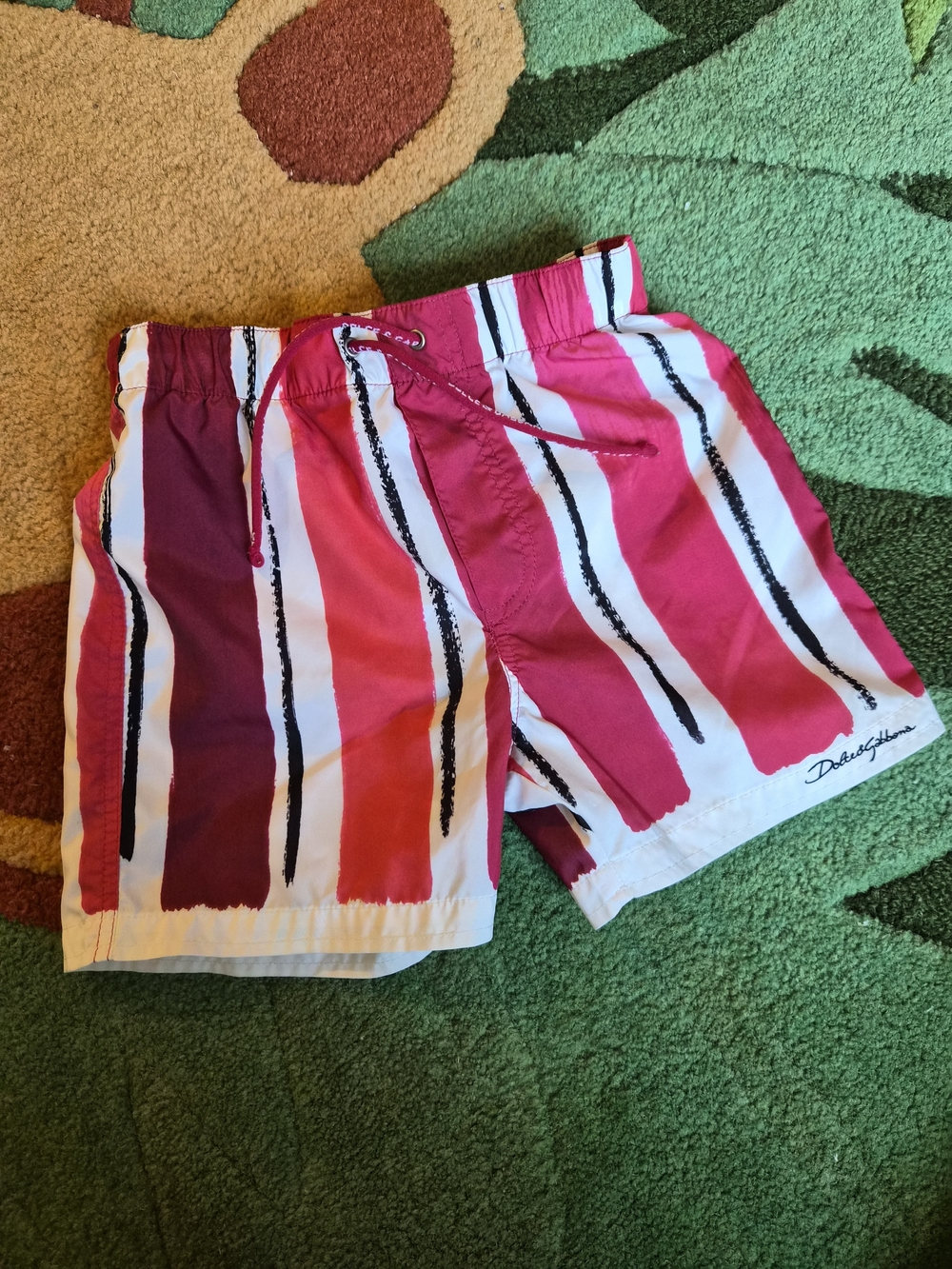 9-12 Months Dolce & Gabbana Kids Stripe Swim Shorts